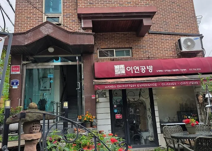 이태원역6분 무료주차 침실2침대2 용산 홍대 가족 장기환영 公寓 首爾