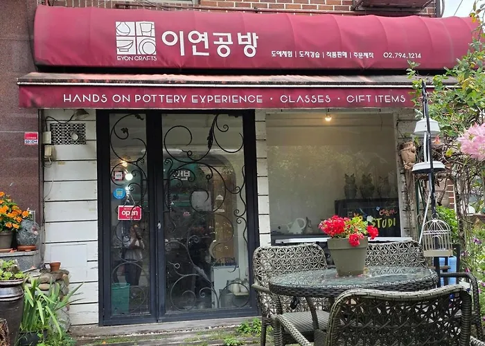 公寓 이태원역6분 무료주차 침실2침대2 용산 홍대 가족 장기환영